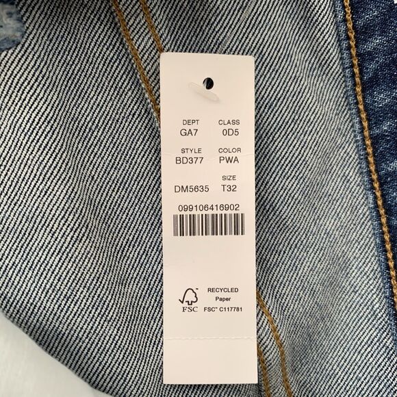 NWT J Crew Jeans Women 32 Tall Curvy Classic Straight Denim High Rise Preppy Mom - Picture 6 of 10